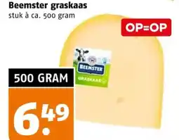Poiesz Beemster graskaas aanbieding