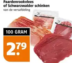Poiesz Paardenrookvlees of Schwarzwalder schinken aanbieding