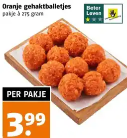 Poiesz Oranje gehaktballetjes aanbieding