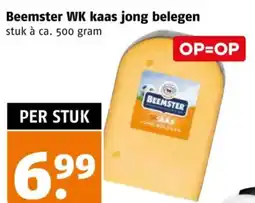 Poiesz Beemster WK kaas jong belegen aanbieding