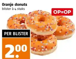 Poiesz Oranje donuts aanbieding