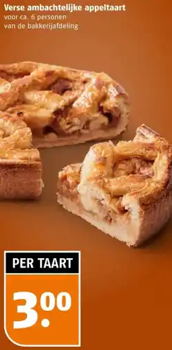 Poiesz Verse ambachtelijke appeltaart aanbieding
