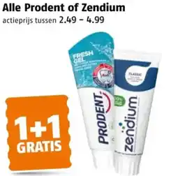 Poiesz Alle Prodent of Zendium aanbieding