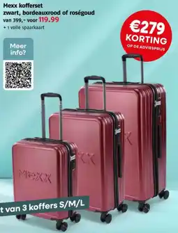 Poiesz Mexx kofferset aanbieding