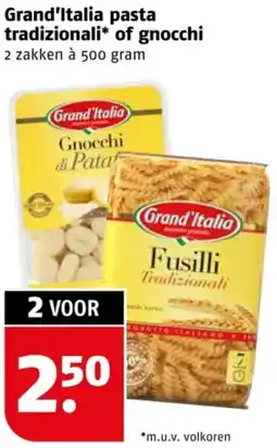 Poiesz Grand'Italia pasta tradizionali of gnocchi aanbieding