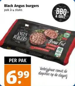 Poiesz Black Angus burgers aanbieding