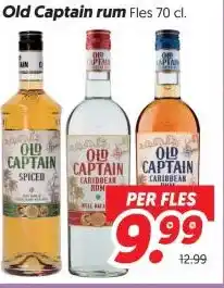 Dekamarkt Old Captain rum aanbieding