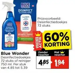 Vomar Voordeelmarkt Blue Wonder aanbieding