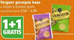 Poiesz Vergeer geraspte kaas aanbieding
