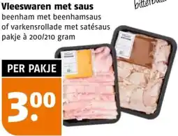 Poiesz Vleeswaren met saus aanbieding