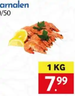 Tanger Markt Garnalen 30/50 aanbieding