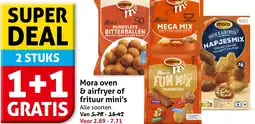 Hoogvliet Mora oven & airfryer of frituur mini's aanbieding