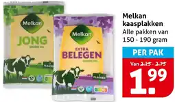 Hoogvliet Melkan kaasplakken aanbieding