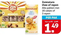 Hoogvliet Zonnatura thee of repen aanbieding