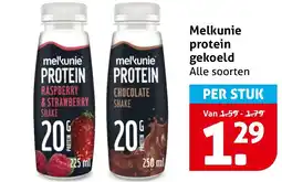 Hoogvliet Melkunie protein gekoeld aanbieding