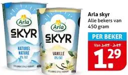 Hoogvliet Arla skyr aanbieding