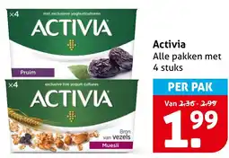 Hoogvliet Activia aanbieding