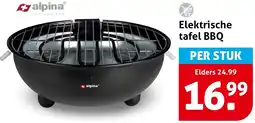 Hoogvliet Elektrische tafel BBQ aanbieding