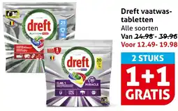 Hoogvliet Dreft vaatwastabletten aanbieding