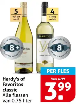 Hoogvliet Hardy's of Favoritos classic aanbieding