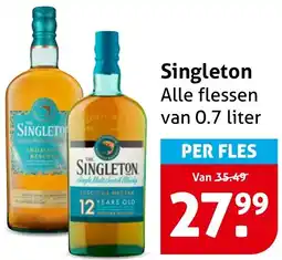 Hoogvliet Singleton aanbieding