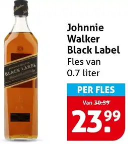 Hoogvliet Johnnie Walker Black Label aanbieding
