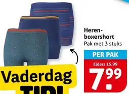 Hoogvliet Heren boxershort aanbieding