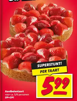 Nettorama Aardbeientaart aanbieding