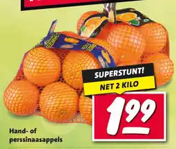 Nettorama Hand of Perssinaasappels aanbieding