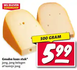 Nettorama Goudse kaas stuk aanbieding