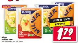 Nettorama Milner Plakken Kaas aanbieding