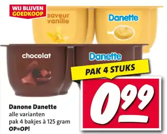 Nettorama Danone Danette aanbieding