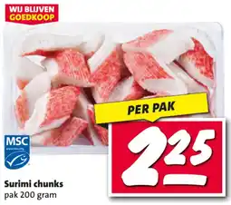 Nettorama Surimi Chunks aanbieding