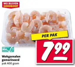 Nettorama Wokgarnalen gemarineerd aanbieding