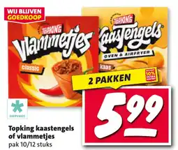 Nettorama Topking Kaastengels of Vlammetjes aanbieding