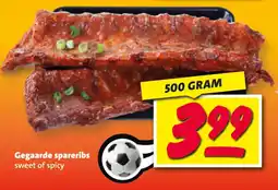 Nettorama Gegaarde Spareribs aanbieding