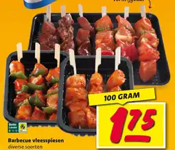 Nettorama Barbecue vleesspiesen aanbieding