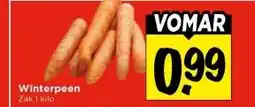 Vomar Voordeelmarkt Winterpeen aanbieding
