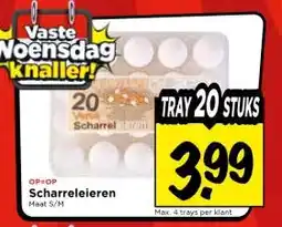 Vomar Voordeelmarkt Scharreleieren aanbieding