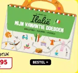 Boekenvoordeel Mijn vakantie doeboek aanbieding