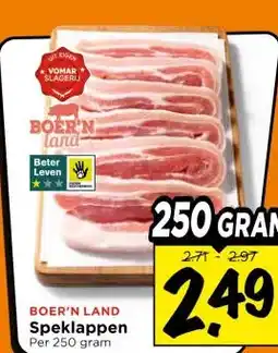Vomar Voordeelmarkt Speklappen aanbieding