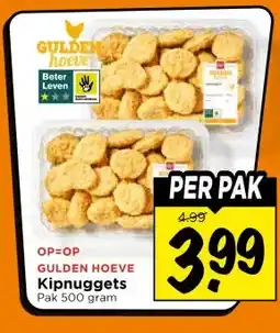 Vomar Voordeelmarkt GULDEN HOEVE Kipnuggets aanbieding