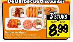 Vomar Voordeelmarkt Barbecuevlees aanbieding