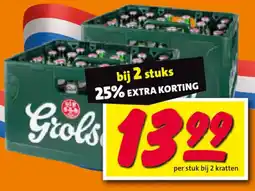 Nettorama Grolsch aanbieding