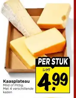 Vomar Voordeelmarkt Kaasplateau aanbieding