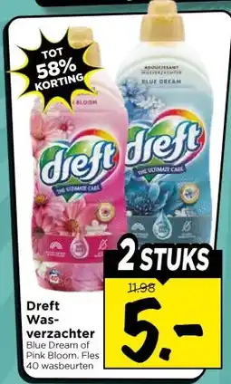Vomar Voordeelmarkt Dreft Was- verzachter aanbieding