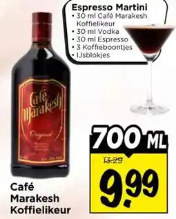 Vomar Voordeelmarkt Café Marakesh Koffielikeur aanbieding