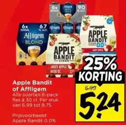 Vomar Voordeelmarkt Apple Bandit of Affligem aanbieding