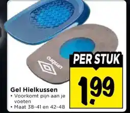Vomar Voordeelmarkt Gel Hielkussen aanbieding