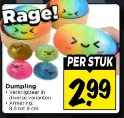 Vomar Voordeelmarkt Dumpling aanbieding